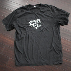 Dead men can't catcall KIDD BELL Black T-Shirt